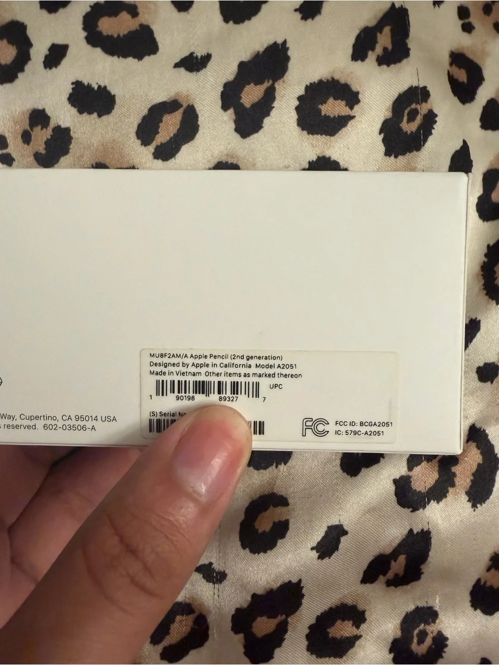 Apple Pencil Apple Pencil 2nd Generation A2051 MU8F2AM/A White w/ Original Box